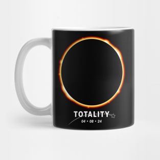 Totality, 2024 Total Solar Eclipse Viewing Shirt Mug